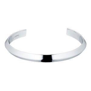 Silver Mens Open Cuff Bangle Goldsmiths